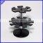 Quality office all metal doudle layers stamp holder