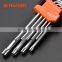 Professional Heat Treat 9PCS Medium Torx Key Wrench
