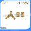 Garden 3 Way Brass Connector Hose Splitter