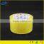 Christmas hot sale yellowish bopp packing tape/solvent based acrylic yellow bopp tape