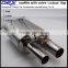 performance muffler with exhaust cutout kit in exhaust system