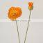 hand made artificial silk flower decorative fabric poppy flowers