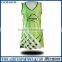 2017 custom Sublimated netball post/Wholesale hot selling netball dress