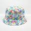 fashion floral bucket hat