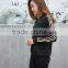 Women wholesale custom yoga jacket with zipper