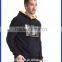 wholesale plain black custom pullover gym men's terry cloth sweatershirts with logo