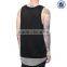 Custom sports gym black mesh tank top