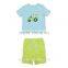 2017 Lately Fashion Summer Kid Clothes Boy Short Shirt And Pant Clothing Sets