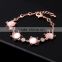 zm33716a fashion wholesale gold plated colorful bracelet jewelry