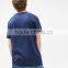 2017 High Quality v Neck Navy Blue Simple Design t Shirts Men