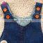 2015 Hot Sale Baby Jeans Children Denim Overalls Kids Carton Bear Fashion Jeans