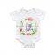 S17531A Baby Toddler Little Girl Sister Clothing Baby Bodysuit