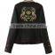 Runwaylover EY1033C Europe Design Retrostyle Floral Printed Flower Embroidery Lady Jacket Thicken Woman Coats