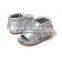 Artificial leather fringed baby summer sandals, hard sole baby summer sandals