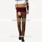 2015 Top Quality Trendy Dark Brown Fancy Dress Man Pants