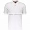 Mature Mens Solid White Button Up Polo Shirt Wholesale