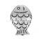 Zinc Based Alloy Spacer Beads Fish Animal Antique Silver