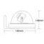 520TVL Vandalproof Dome CCD Camera