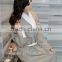 double-side plushed microfiber bathrobe