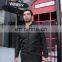 Healy 100% polyester lightweight waterproof hood rain jacket