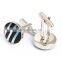 Asian fashion cufflinks character mother of pearl cufflinks custom made