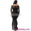 China wholesale low MOQ two colors women wedding party dress