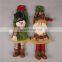 Stuffed Soft Kids Toy Plush Couple Christmas Elf Doll 2018 New Gift Christmas Decorating