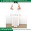 Fashion Design hot sale summer v neck sleeveless silk dress for women