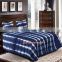 Tye and dye Indigo Blue Shibori Bed cover with 2 pillow case