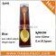 Czech Republic lion emboss red enamel epoxy resin gold spoon with Acrylic box