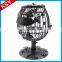 Professional Manufacturer Decorative Black Metal handicraft Flower Candle Holder Lantern Wholesale