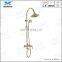 Saving Water Bathroom Shower Set Faucet With 8" Ultrathin Showerhead Free to Adjust Height