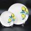 European Fashionable Simple design white airline dinnerware set