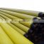 black and yellow jacket steam insulation line pipe