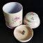 Round Tins Candy Chocolate & Cake Inner Cork Convex Lid Top