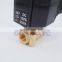 GOGO AC220V 24V DC 12V DC 2 way brass solenoid valve vacuum -1bar to 1bar 1/4 inch normally close vacuum pump solenoid valve