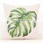 Custom digital printed linen cotton cushion cover decorative pillow case