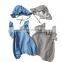 Summer Baby Girls Denim Bodysuits Hat Sleeveless Baby Bodysuits Lotus leaf Style Baby Toddler Outfit