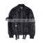 Young men Fashion Motorcycle  winter zip up bomber padding jacket for unisex