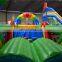 Kids outdoor kids obstacle inflatable course equipment for sale
