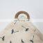 Gentle Lovely Baby Bamboo Cotton 4 Layers Muslin Blanket With Teething Ring Soothing Towel Comforter Blanket