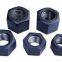 ZINC PLATED OR BLACK OXIDE CARBON STEEL HEX NUT DIN934