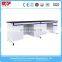 Phymarecy lab wall bench with all steel / steel wood material from China lab furniture