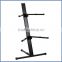Clamp on music keyboard stand double X stand