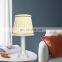 2020 Restaurant Decorative Table Lights Fabric lampshade LED Reading Lamp