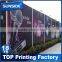 custom waterproof pvc flex banner/backlit flex banner printing-qt