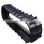 PC55 Excavator rubber track PC55MR-2 rubber belt PC60 rubber track shoe