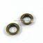 High Quality Round Shape Custom Shoes Metal Brass Eyelets/Grommets For Hoodies/Garment