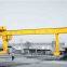 L type cabin control box type single girder mobile rail gantry crane
