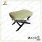 WorkWell good fabric or pu dining room stool with X-LEG Kw-D4173